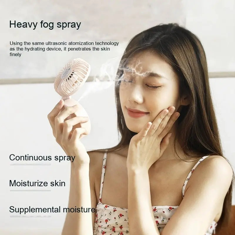 Lazy Hanging Neck Portable Mini Fan - BestyAirlyss