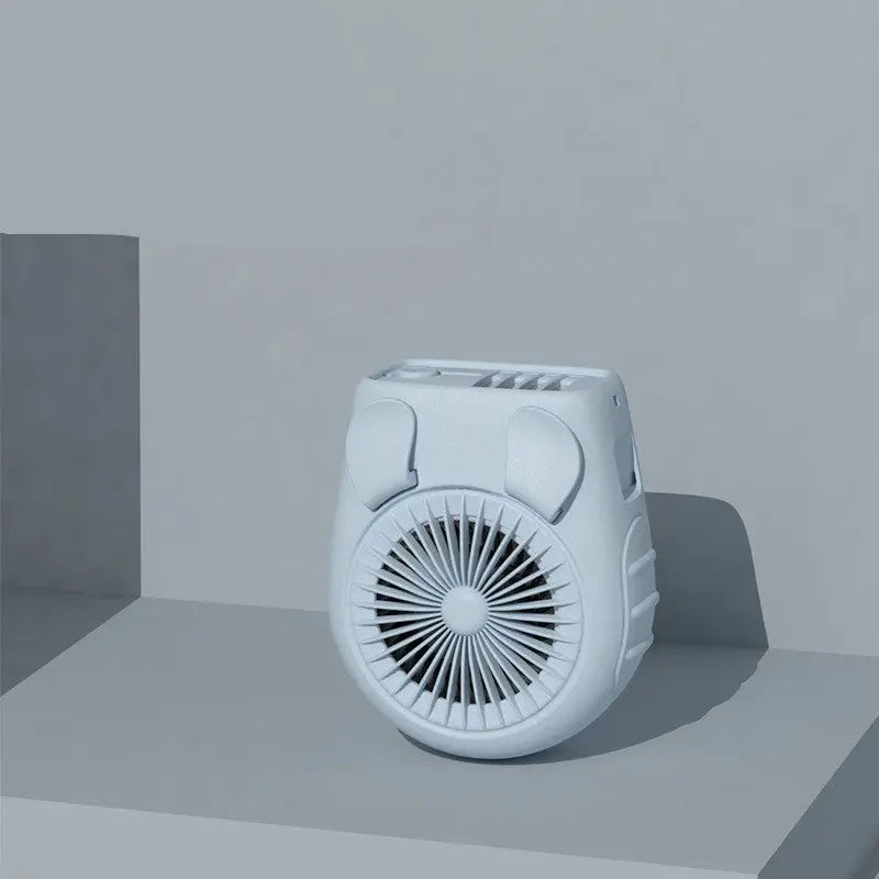 Small Carry - on Waist Hanging Fan, Rechargeable Mini Hanging Neck Fan - BestyAirlyss