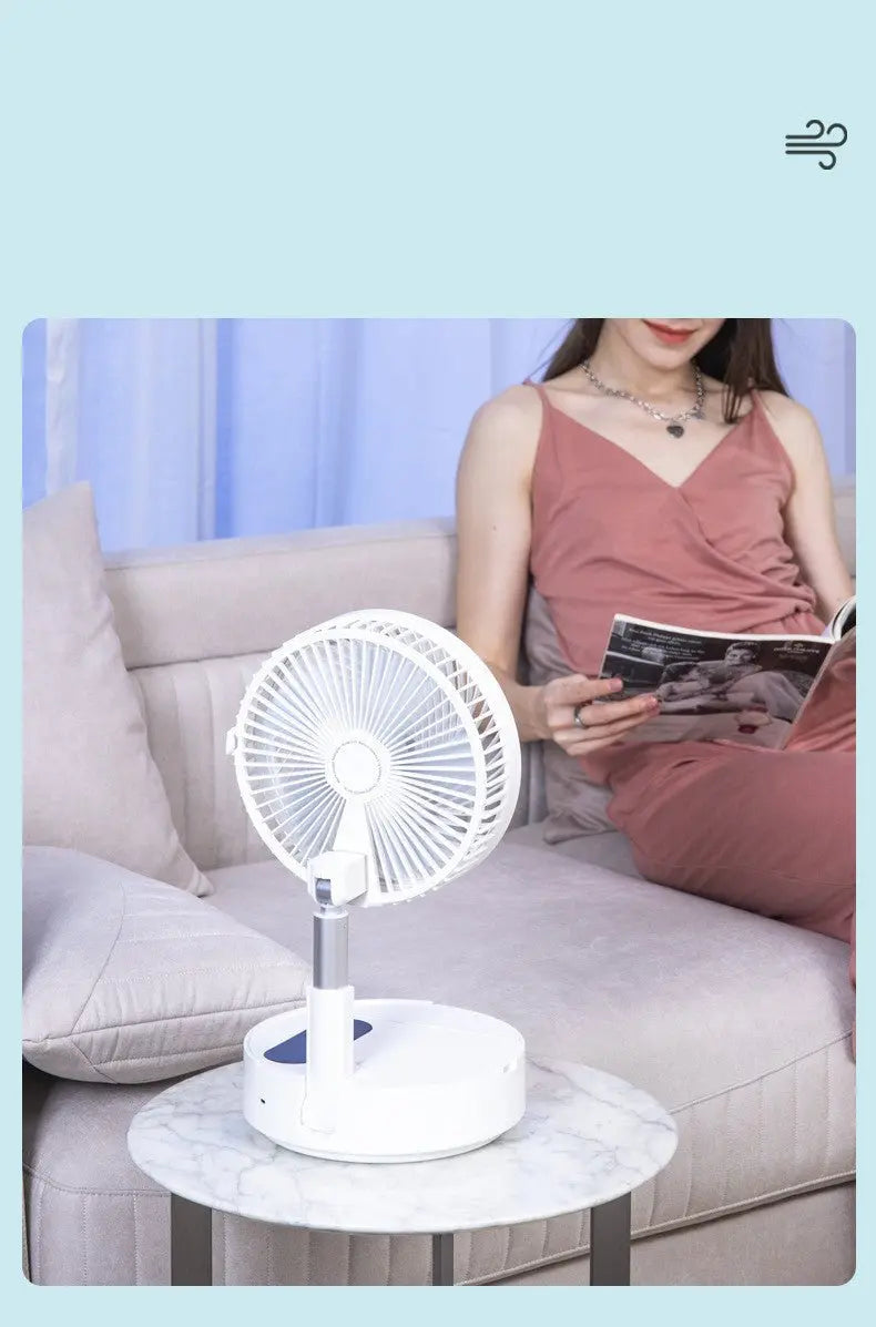 USB Charging Fan Portable Retractable Mini Fan - BestyAirlyss